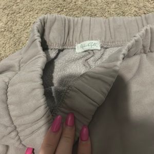 brandy melville rosa sweatpants